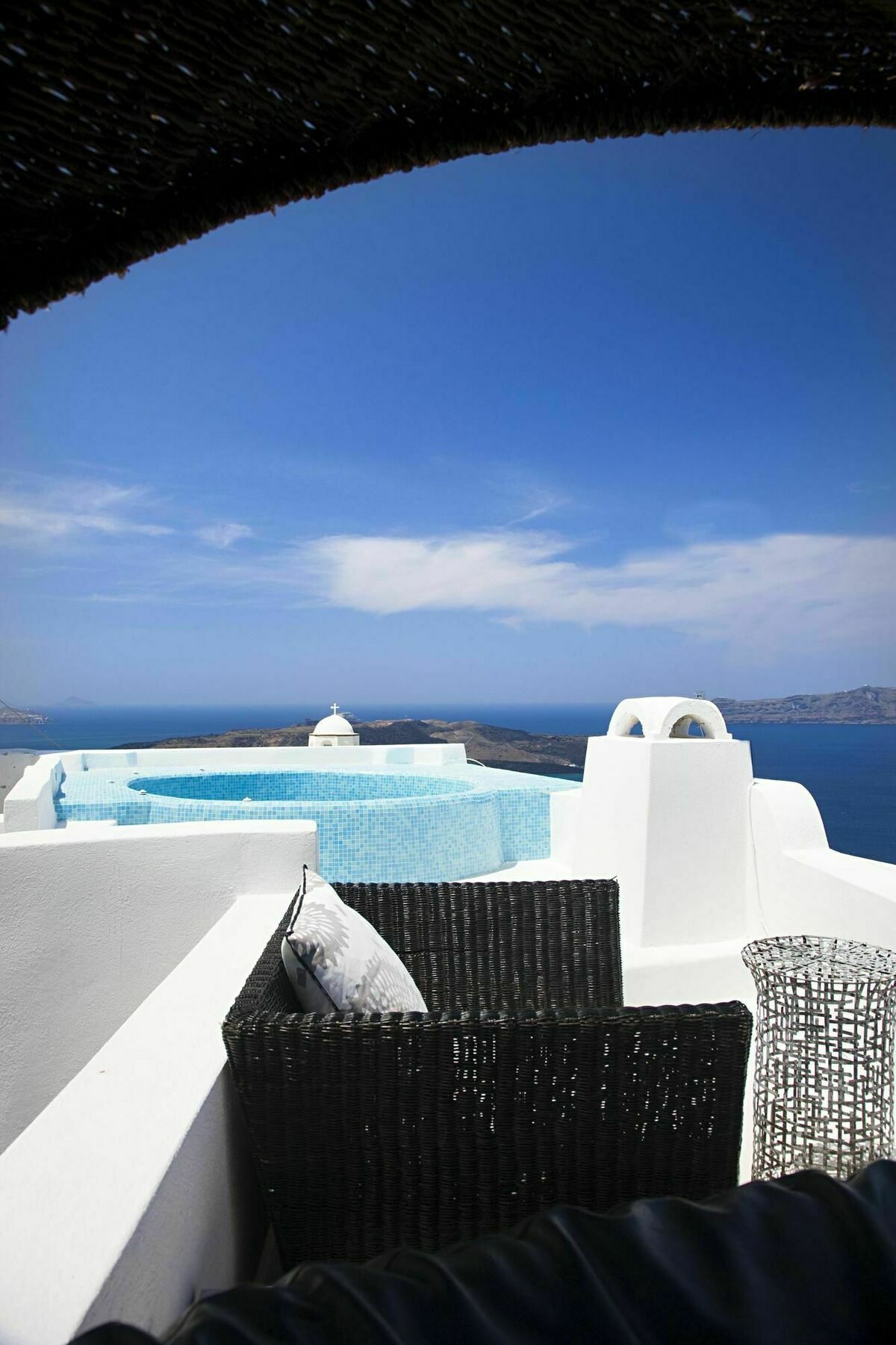 Blue Angel Villa Fira  Luaran gambar